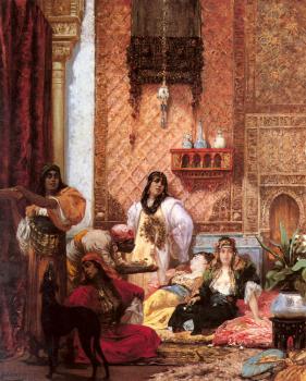 Georges Jules Victor Clairin : The Sultans Favorites